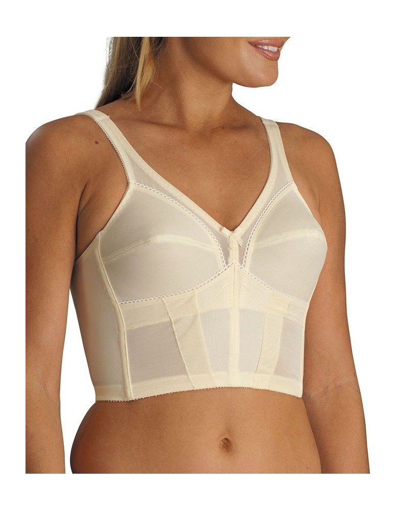 Women's Wireless Longline Corset Bra Tan/Beige $25.76 Bras