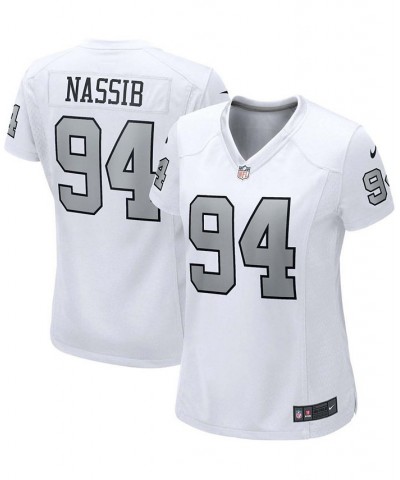 Women's Carl Nassib White Las Vegas Raiders Alternate Game Jersey White $42.90 Jersey