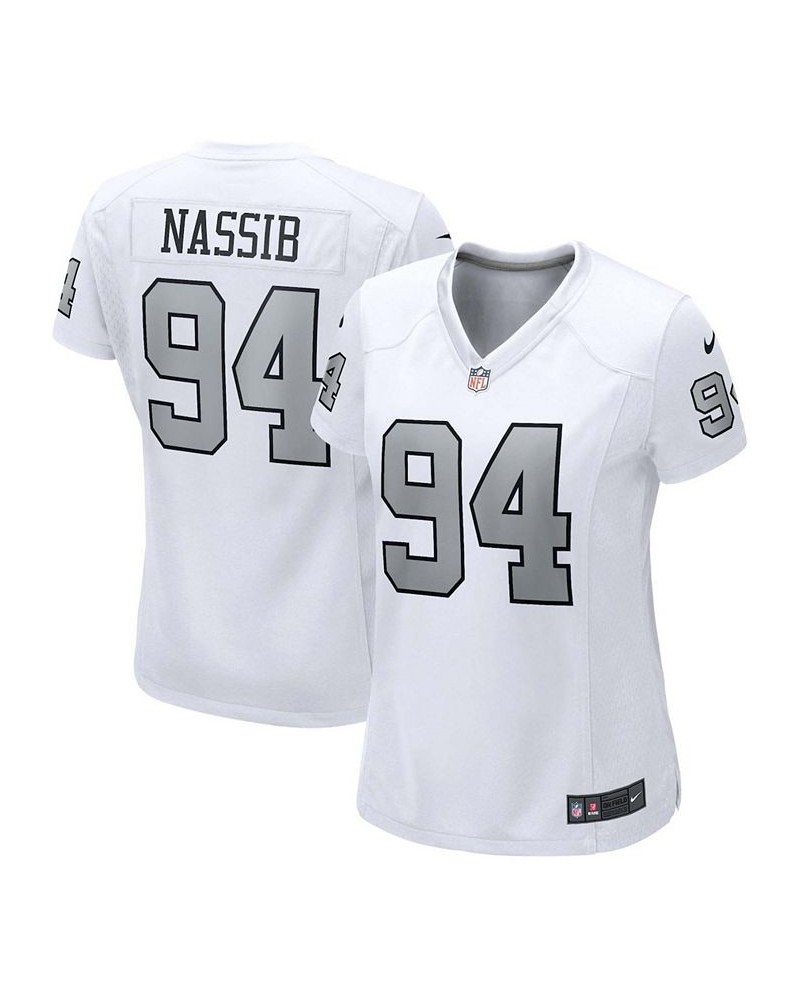 Women's Carl Nassib White Las Vegas Raiders Alternate Game Jersey White $42.90 Jersey