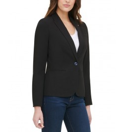 Women’s One-Button Blazer Black $59.60 Jackets