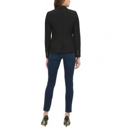 Women’s One-Button Blazer Black $59.60 Jackets