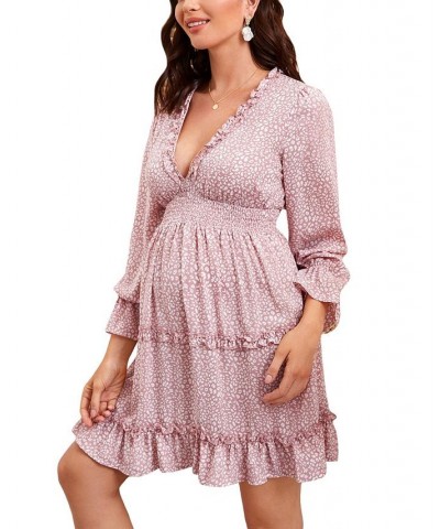 Women's Venice Ruffle Dress Pink $25.92 Sleepwear