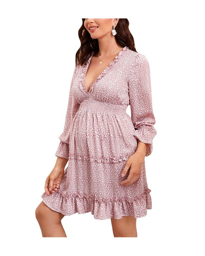 Women's Venice Ruffle Dress Pink $25.92 Sleepwear