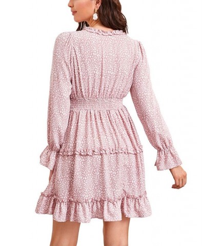 Women's Venice Ruffle Dress Pink $25.92 Sleepwear