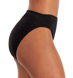 Everyday Cotton High-Cut Brief Underwear Classic Black $7.29 Panty