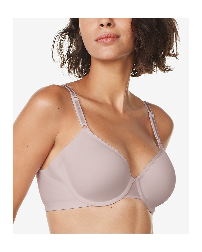 Warners No Side Effects Underarm and Back-Smoothing Underwire Lightly Lined T-Shirt Bra RA3081A Blush $13.44 Bras