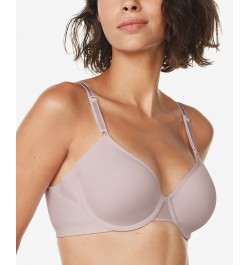 Warners No Side Effects Underarm and Back-Smoothing Underwire Lightly Lined T-Shirt Bra RA3081A Blush $13.44 Bras