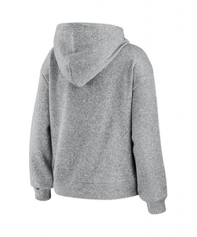 Women's Heathered Gray Baltimore Ravens Full-Zip Hoodie Heathered Gray $42.50 Sweatshirts