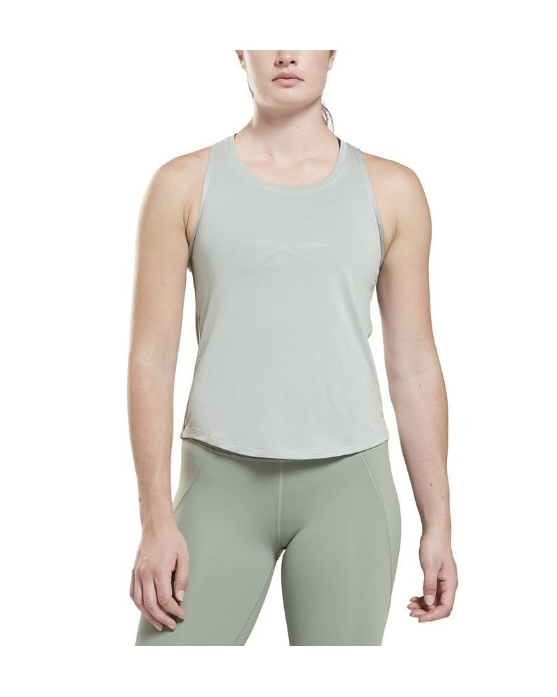 Women's Activchill+DreamBlend Tank Top Green $12.60 Tops