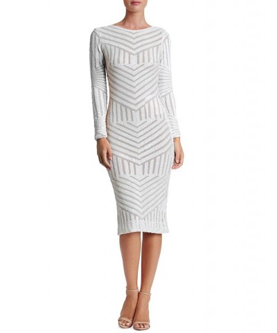 Emery Sequined Bodycon Dress White $118.35 Dresses