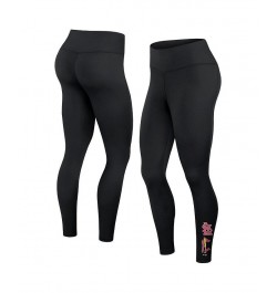 Women's Branded Black St. Louis Cardinals Wordmark Stack Leggings Black $20.70 Pants