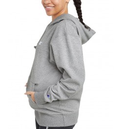 Women's Powerblend Oversized Sweatshirt Hoodie Gray $28.19 Sweatshirts