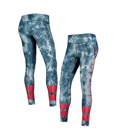 Women's Navy Red Houston Texans Dormer Knit Leggings Navy, Red $27.49 Pants