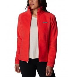 Women's Benton Springs Fleece Jacket XS-3X Red Lily $24.75 Jackets