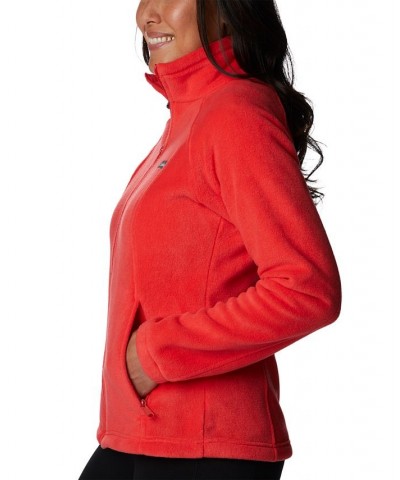 Women's Benton Springs Fleece Jacket XS-3X Red Lily $24.75 Jackets