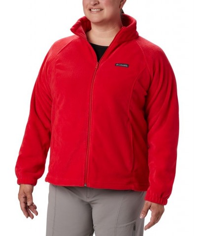 Women's Benton Springs Fleece Jacket XS-3X Red Lily $24.75 Jackets