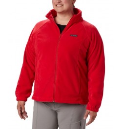 Women's Benton Springs Fleece Jacket XS-3X Red Lily $24.75 Jackets