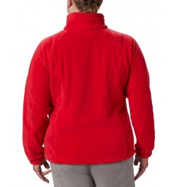 Women's Benton Springs Fleece Jacket XS-3X Red Lily $24.75 Jackets