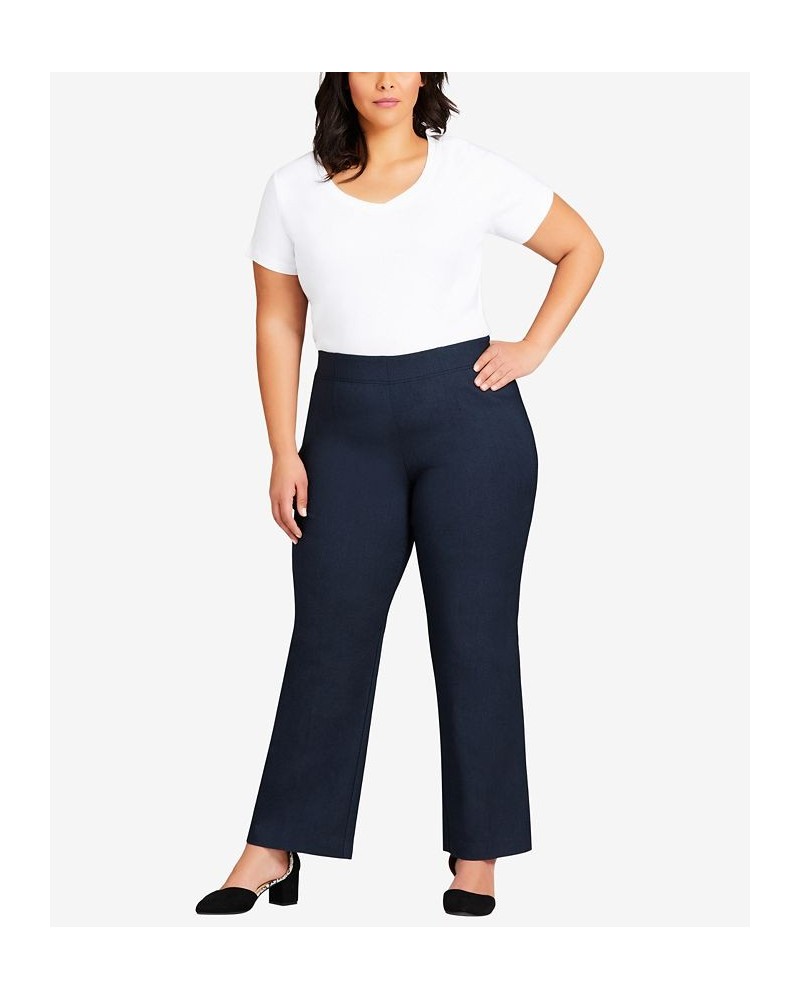 Plus Size Super Stretch Bootcut Average Pants Indigo $38.71 Pants