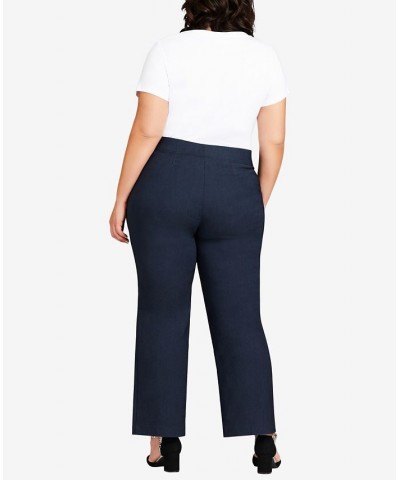 Plus Size Super Stretch Bootcut Average Pants Indigo $38.71 Pants