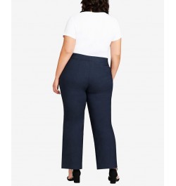 Plus Size Super Stretch Bootcut Average Pants Indigo $38.71 Pants