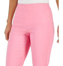 Women's Chelsea Pull-On Tummy-Control Capris Pink $17.09 Pants