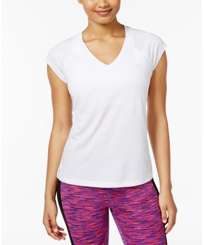 Women's Essentials Rapidry Heathered Performance T-Shirt XS-4X White $10.25 Tops