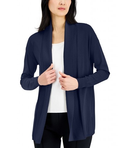 Women's Open-Front Cardigan Modern Navy $22.38 Sweaters