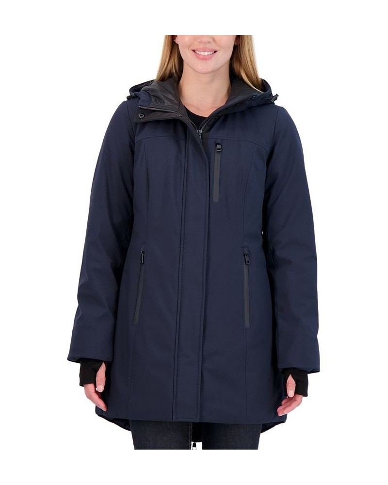 Women's Heavyweight Softshell Coat Blue $32.20 Coats