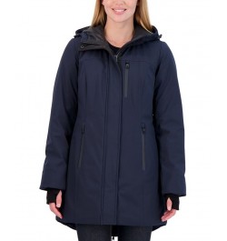 Women's Heavyweight Softshell Coat Blue $32.20 Coats