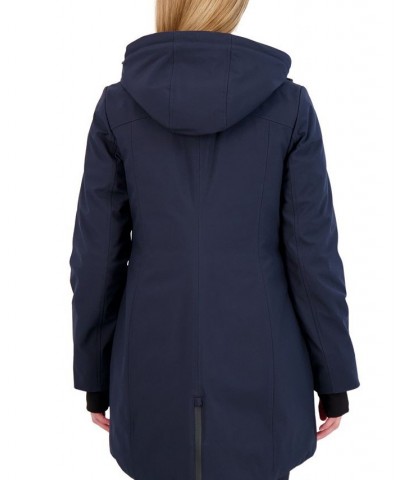 Women's Heavyweight Softshell Coat Blue $32.20 Coats