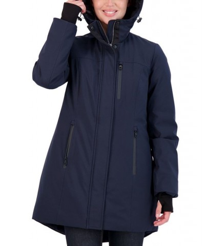 Women's Heavyweight Softshell Coat Blue $32.20 Coats