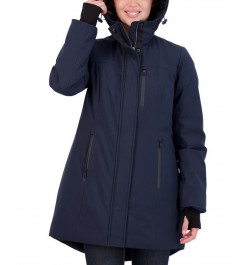 Women's Heavyweight Softshell Coat Blue $32.20 Coats