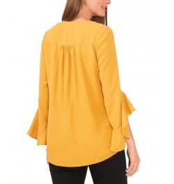 Women's Flutter-Sleeve Top Honey Pot $50.49 Tops