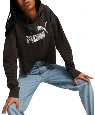 Women's Summer Splash Logo Hoodie Black $31.50 Sweatshirts