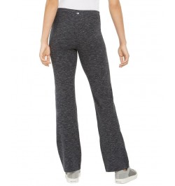 Petite Flare-Leg Pants Noir Space Dye $8.90 Pants