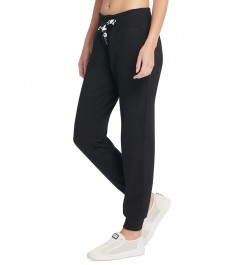 Women's Logo-Drawstring Jogger Pants Black $18.68 Pants