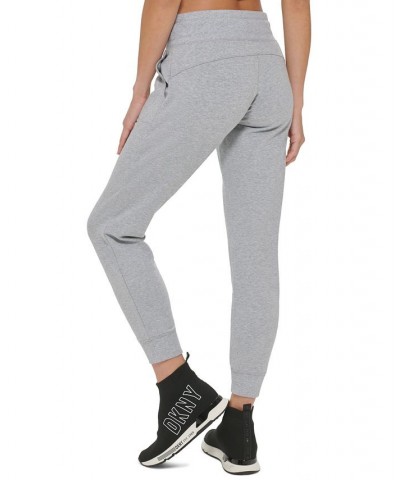 Women's Logo-Drawstring Jogger Pants Black $18.68 Pants