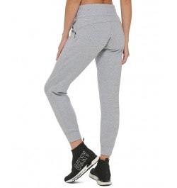 Women's Logo-Drawstring Jogger Pants Black $18.68 Pants