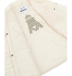 Women's Leilani Quilted Patch-Pocket Jacket Ivory/Cream $124.70 Coats