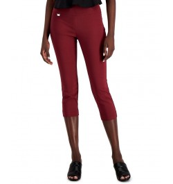 Essential Capri Pull-On with Tummy-Control Crimson $15.12 Pants