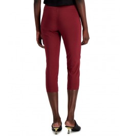 Essential Capri Pull-On with Tummy-Control Crimson $15.12 Pants