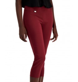 Essential Capri Pull-On with Tummy-Control Crimson $15.12 Pants