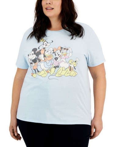Trendy Plus Size Mickey & Friends T-Shirt Omphalodes $21.84 Tops