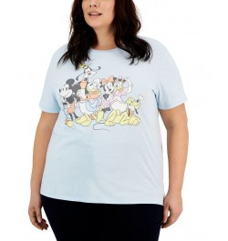 Trendy Plus Size Mickey & Friends T-Shirt Omphalodes $21.84 Tops