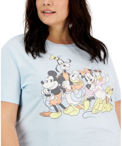 Trendy Plus Size Mickey & Friends T-Shirt Omphalodes $21.84 Tops