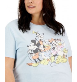 Trendy Plus Size Mickey & Friends T-Shirt Omphalodes $21.84 Tops