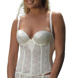 Women's Strapless Bustier Ivory/Cream $38.16 Bras