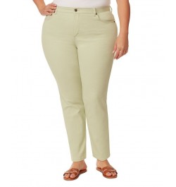 Plus Size Amanda Shirt & Amanda Jeans Matcha Latte $17.27 Outfits