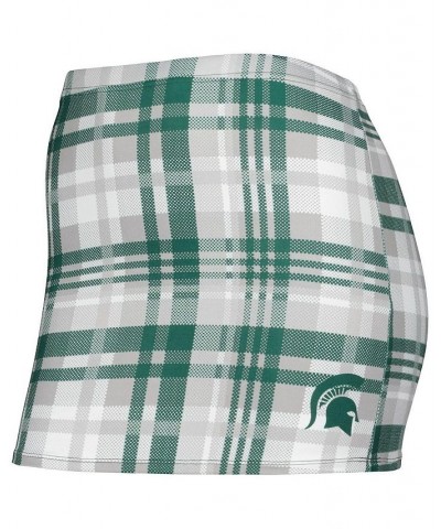 Women's Hunter Green Michigan State Spartans Sublimated Mini Skirt Green $24.29 Skirts